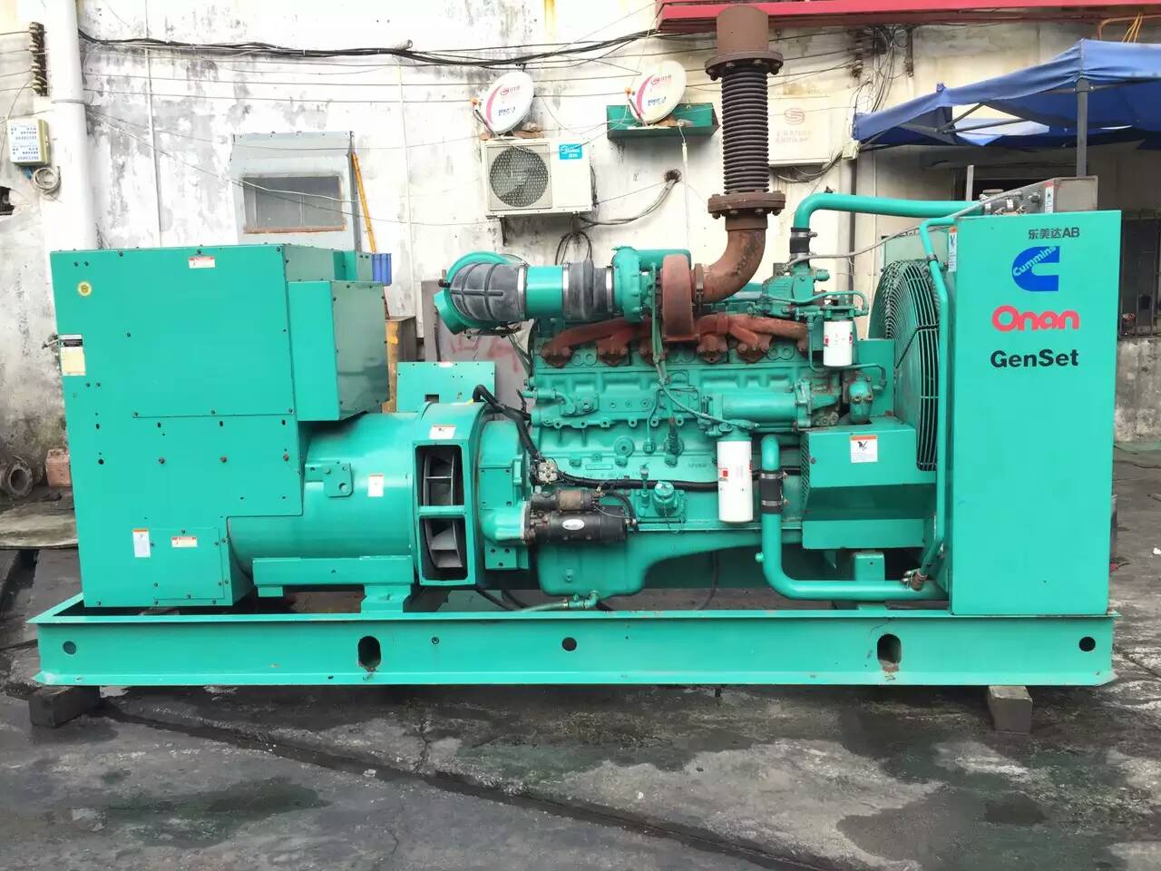 建湖租赁发电机-柴油发电机不正常冒烟的原因